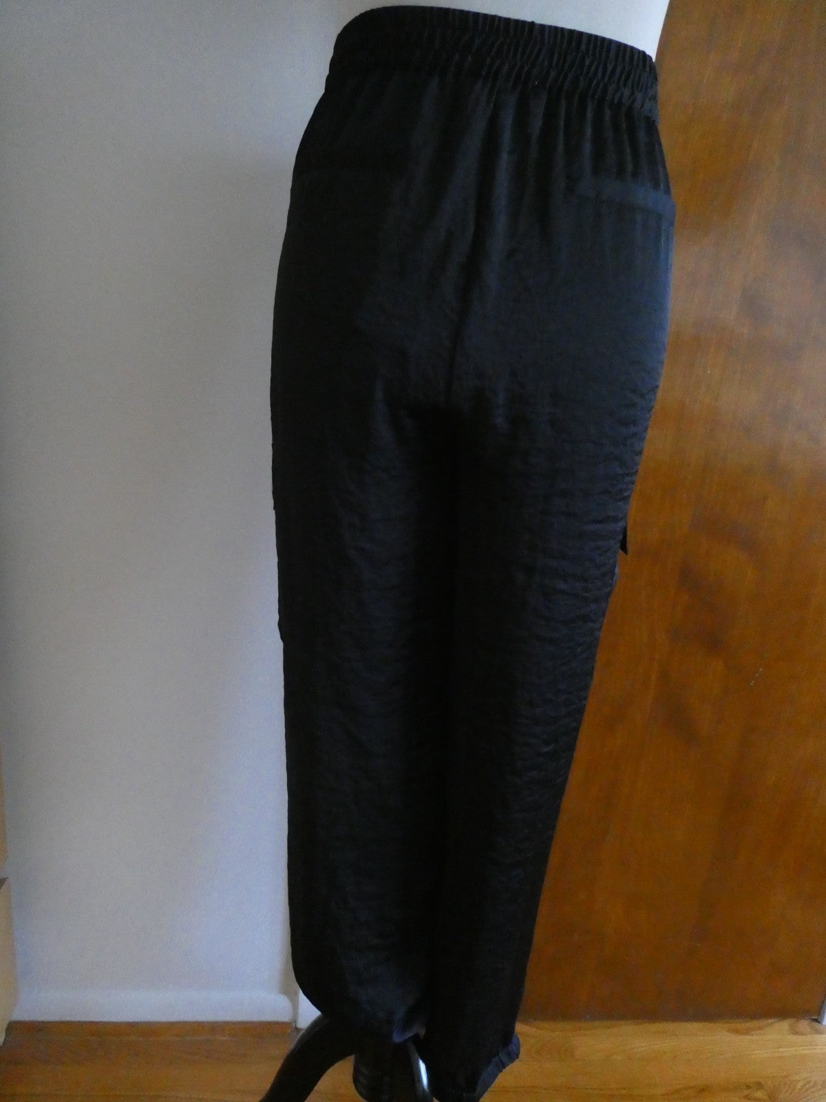 Michael Kors Jogger Pants Women Navy Front Pockets Elastic Waist 12 Bloomingdale