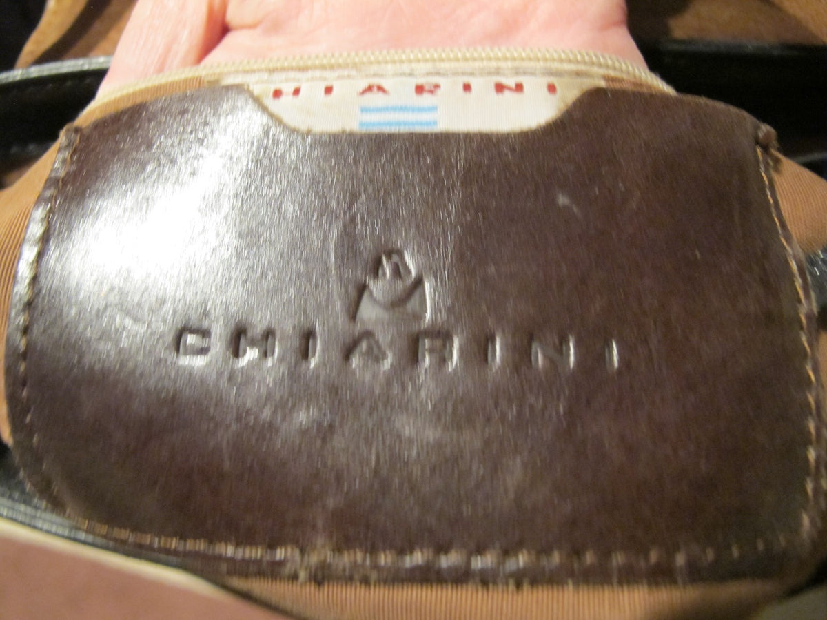 Chiarini Vintage Women’s Brown Foldover Leather Bag Purse