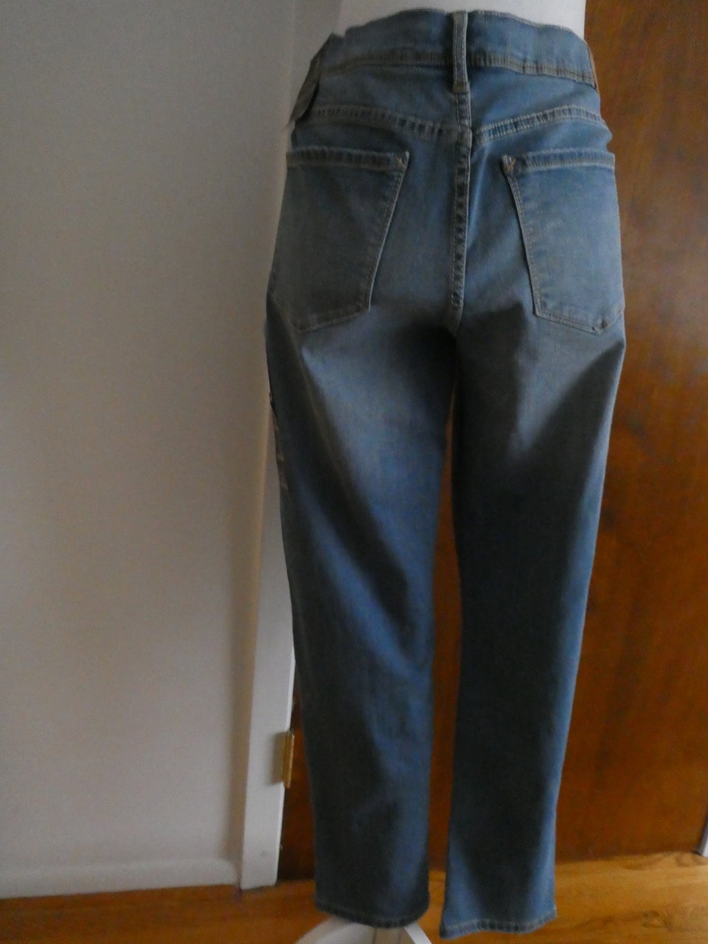 U.S. POLO ASSN. Women Blue Jeans Size 14 Regular (Tagged 16) Skinny Mid Rise NWT