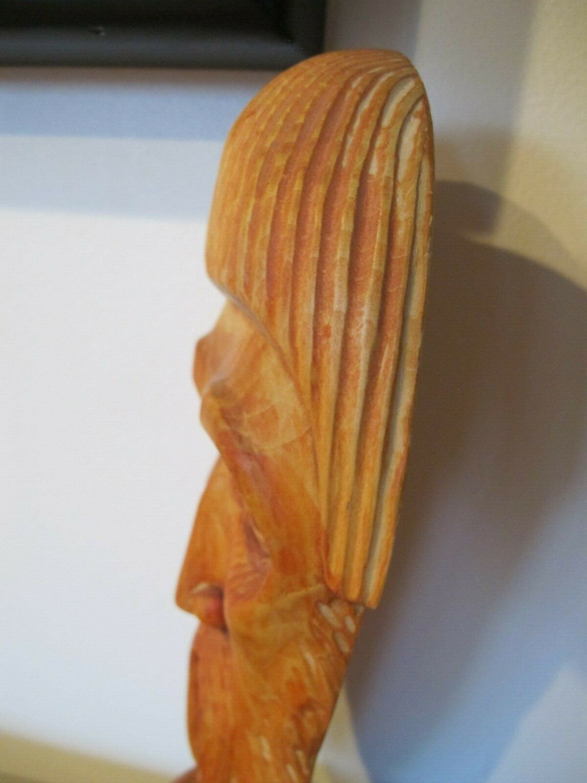 Vintage Russian Wooden Hand Made Art