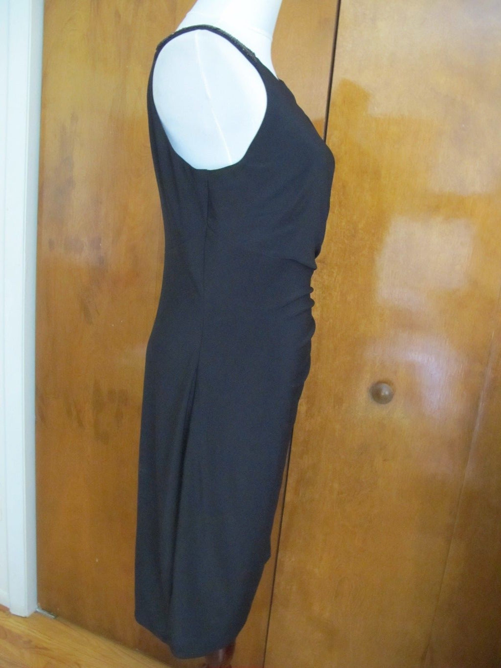 Ralph Lauren women's black sequined evening stylish NWT dress size 10 