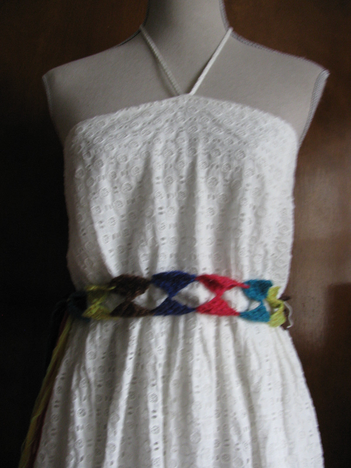 Anthropologie HD In Paris Women White Dress 