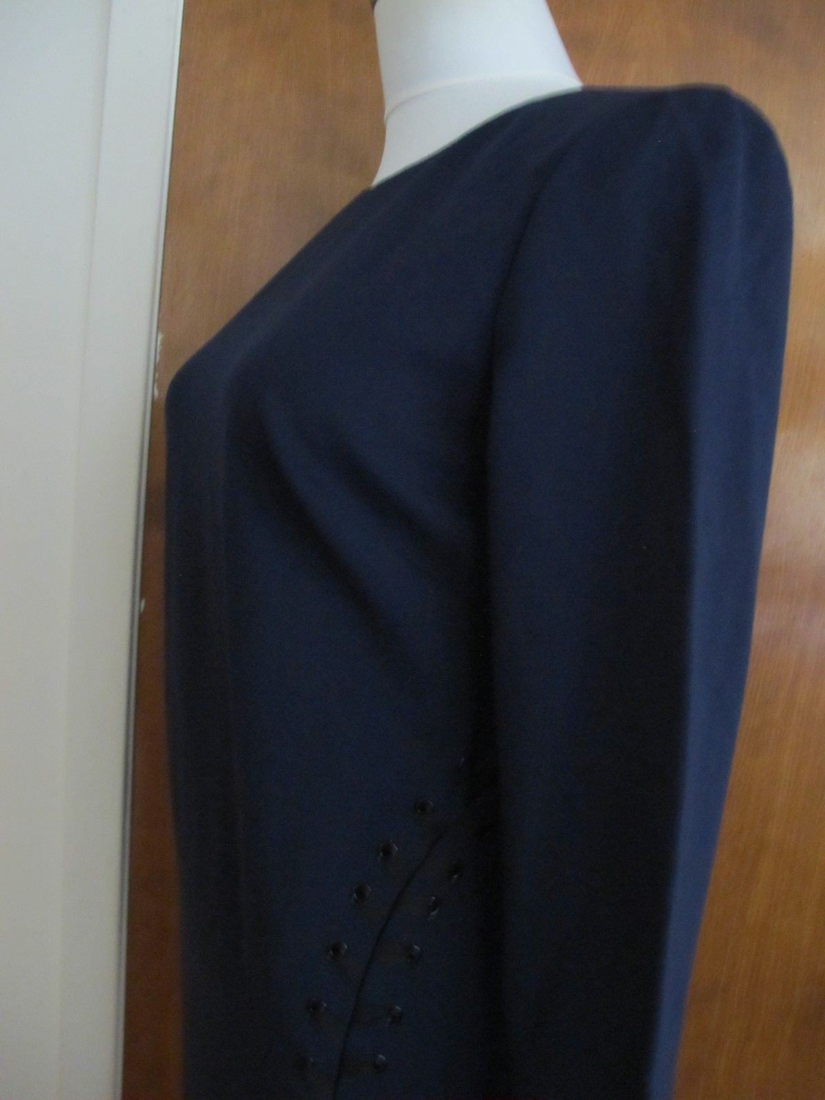 Ralph Lauren women's royal navy lined stylish fitted New dress 