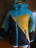 Mint Girl Winter Coat with Removable Hood Multicolor Girls Size Large (12-14)