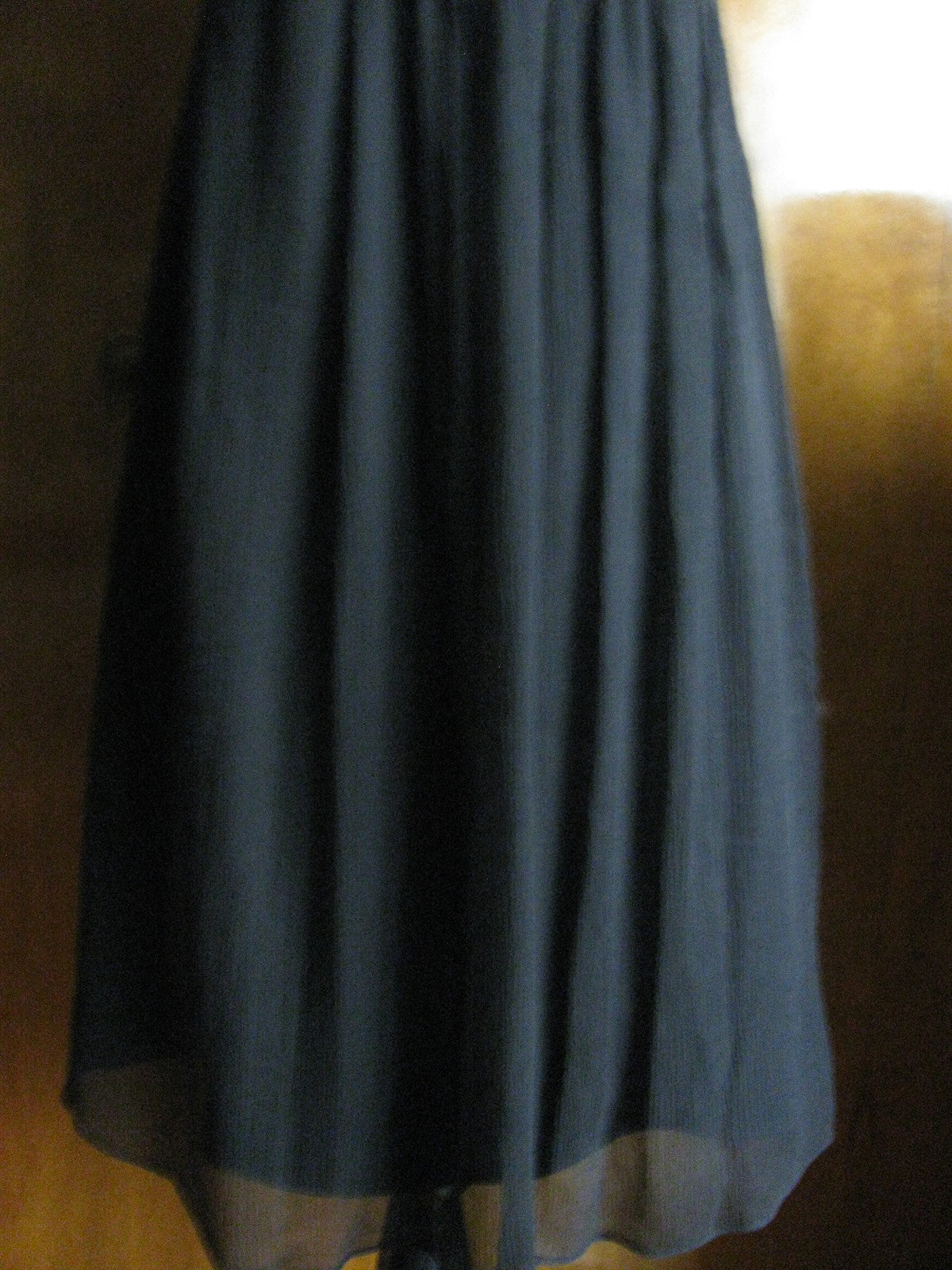 Maxandcleo women's black silk lined evening dress Size 8 NWT 