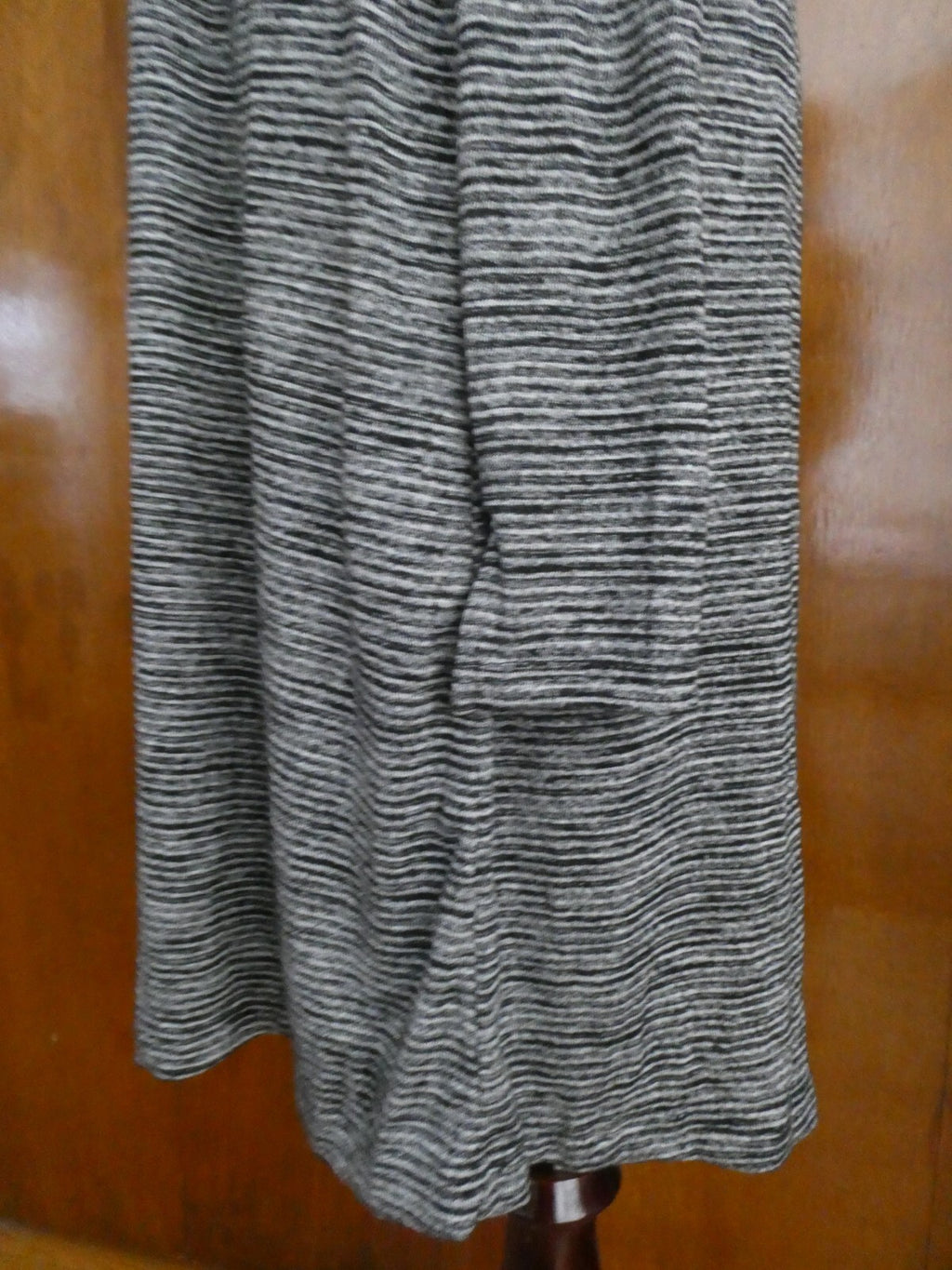 Gap Women's A-Line Black/Gray Long Sleeves Dress Size XLarge