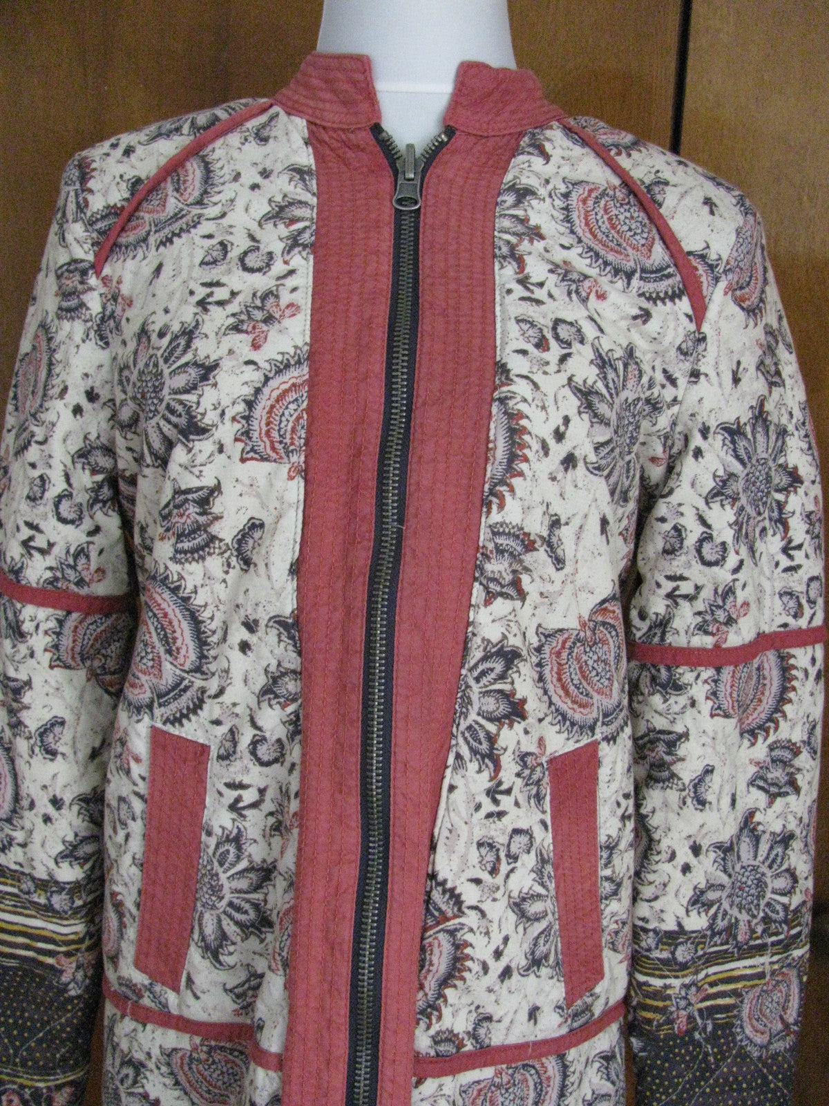 Free People Women's Reversible Denim Jacket Coat XSmall 