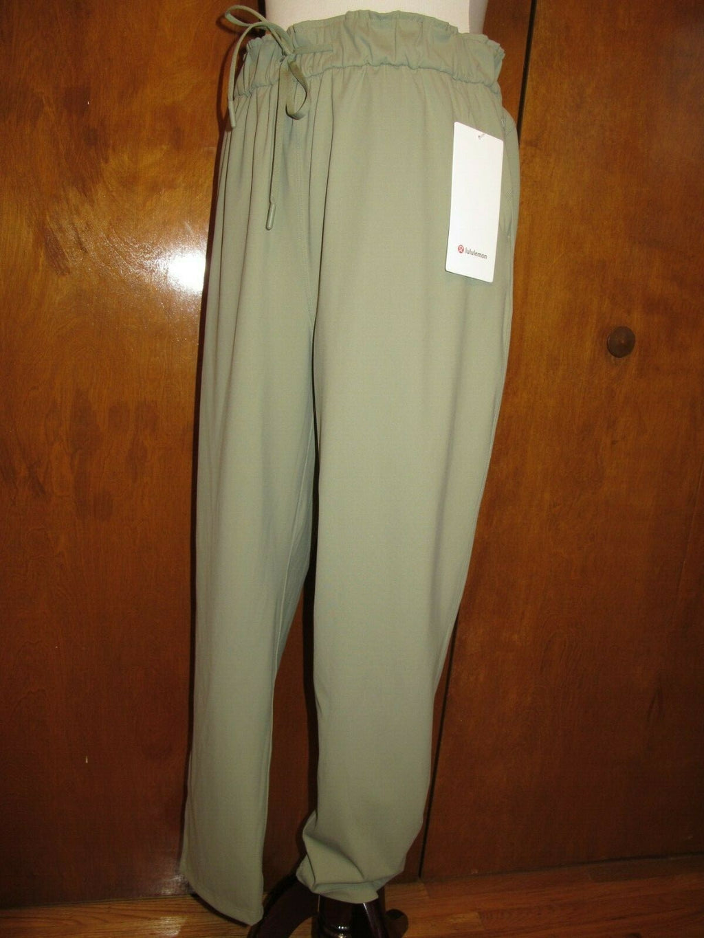Lululemon Women's Green Stretch High Rise 7/8 Length Pant RSMG 