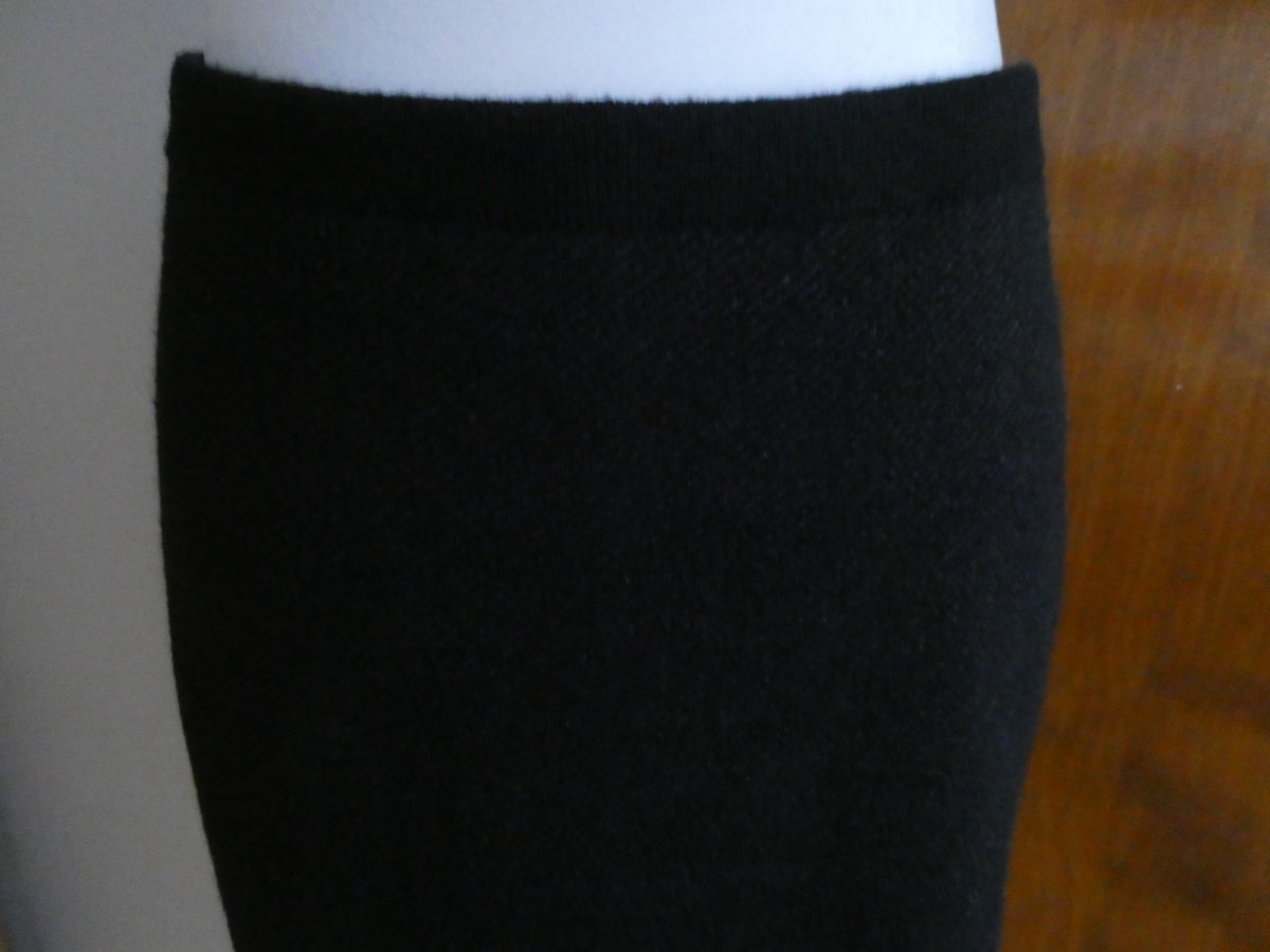 Eileen Fisher Women’s Black Wool Blend Pencil Skirt Size Large New w/Tag $198