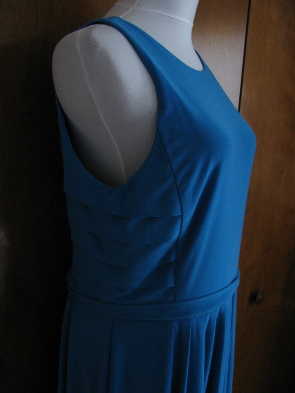 Ralph Lauren women's blue evening dress New