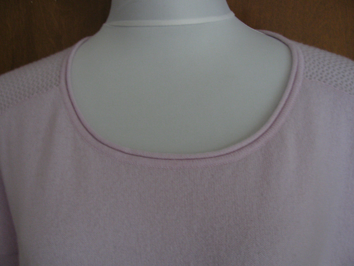 Vince Women’s Pink Cashmere Boatneck Sweater New