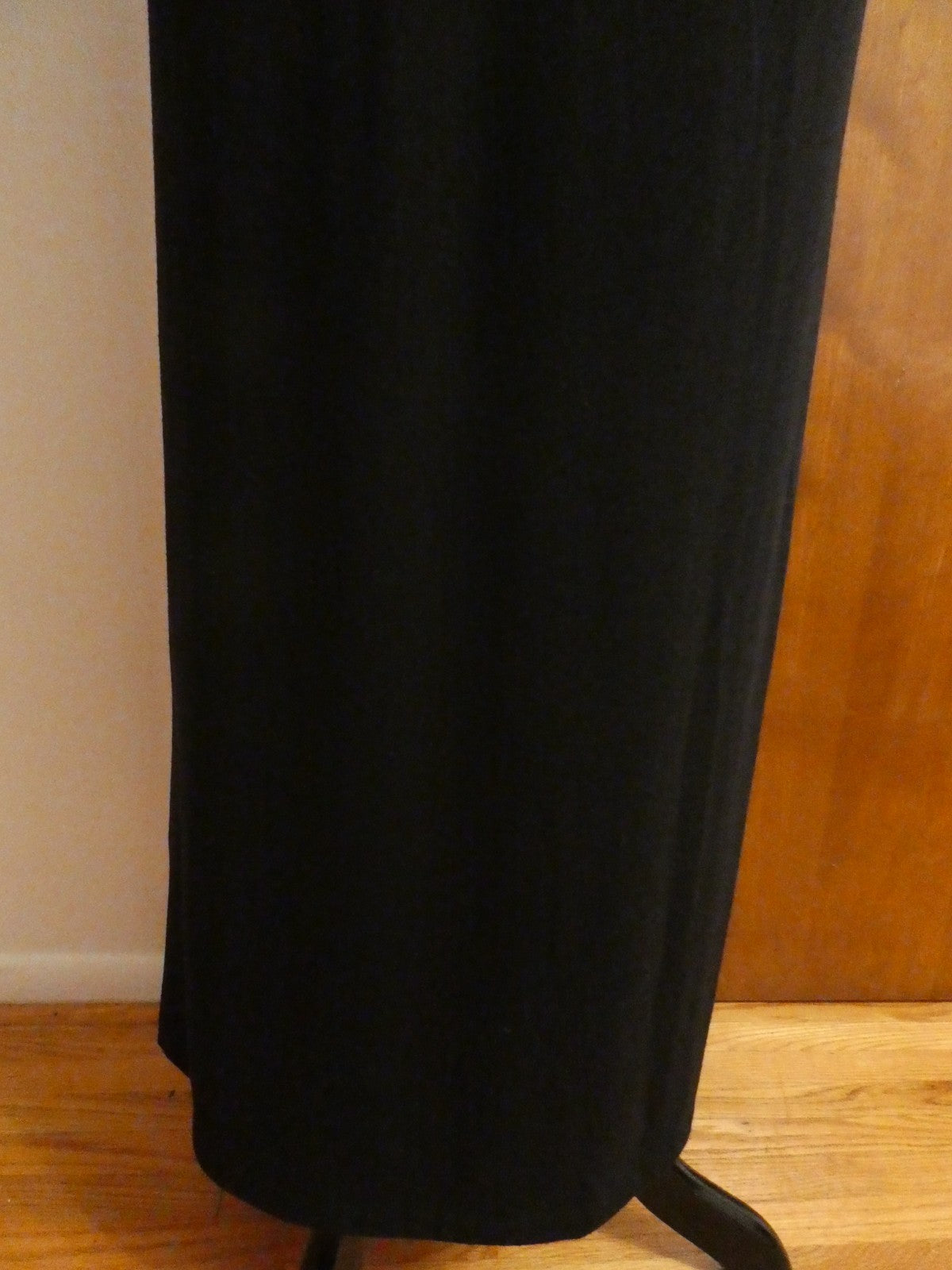 Sonoma Women Black Detailed Maxi Long Soft Skirt Size XSmall New w/Tag