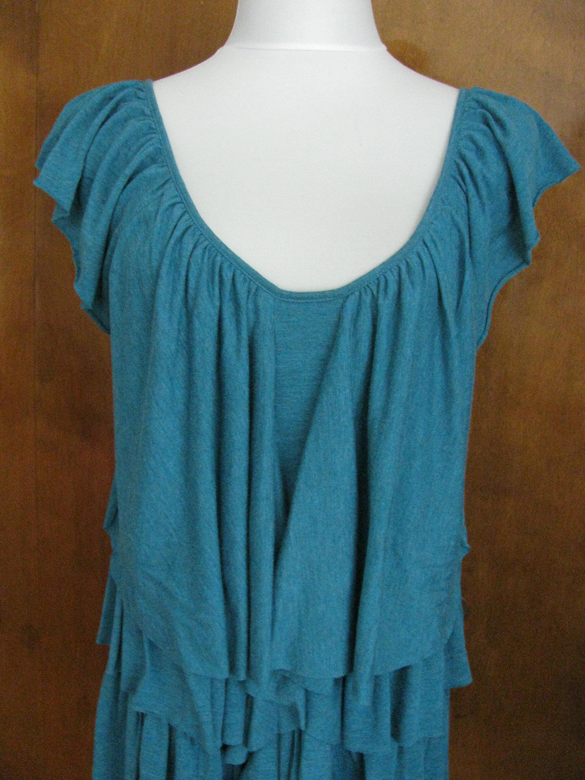 Buffalo David Britton women's green  tunic top XLarge  NWT fits Large