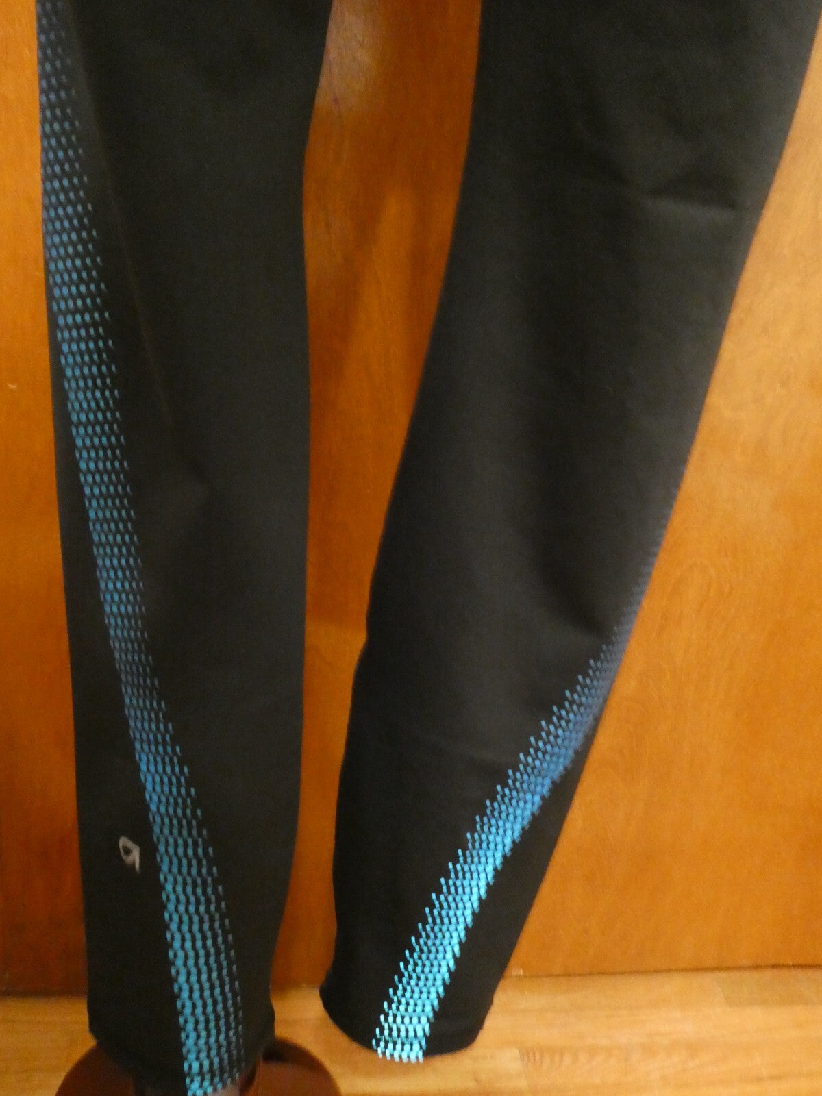 GapFit Capri Women’s Active Regular Rice Leggings Black/Blue Xlarge
