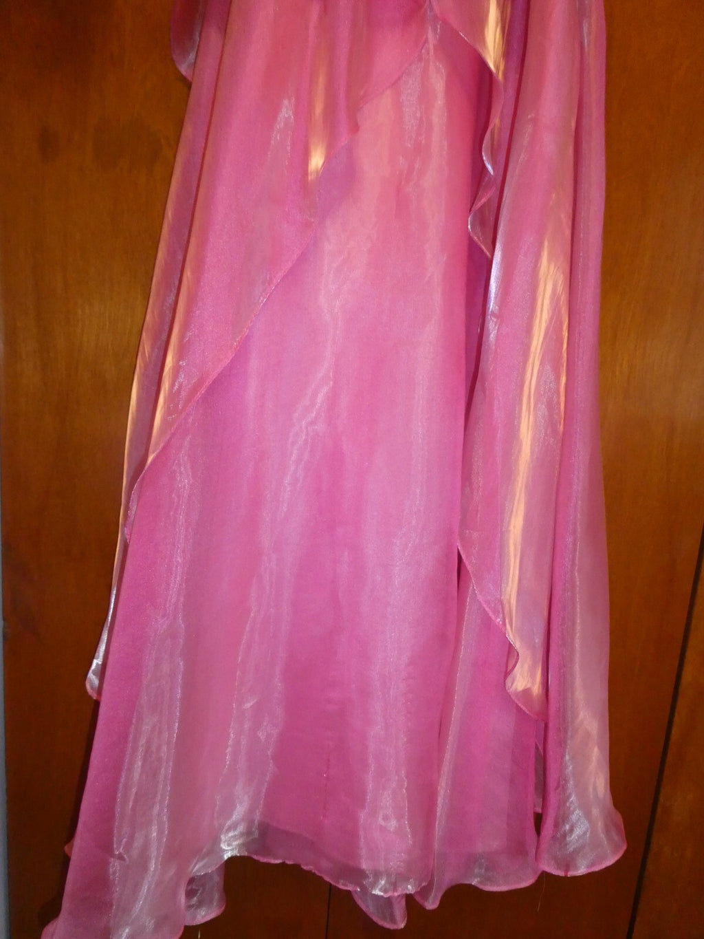 LET'S Fashion women's pink evening prom graduation dress XSmall