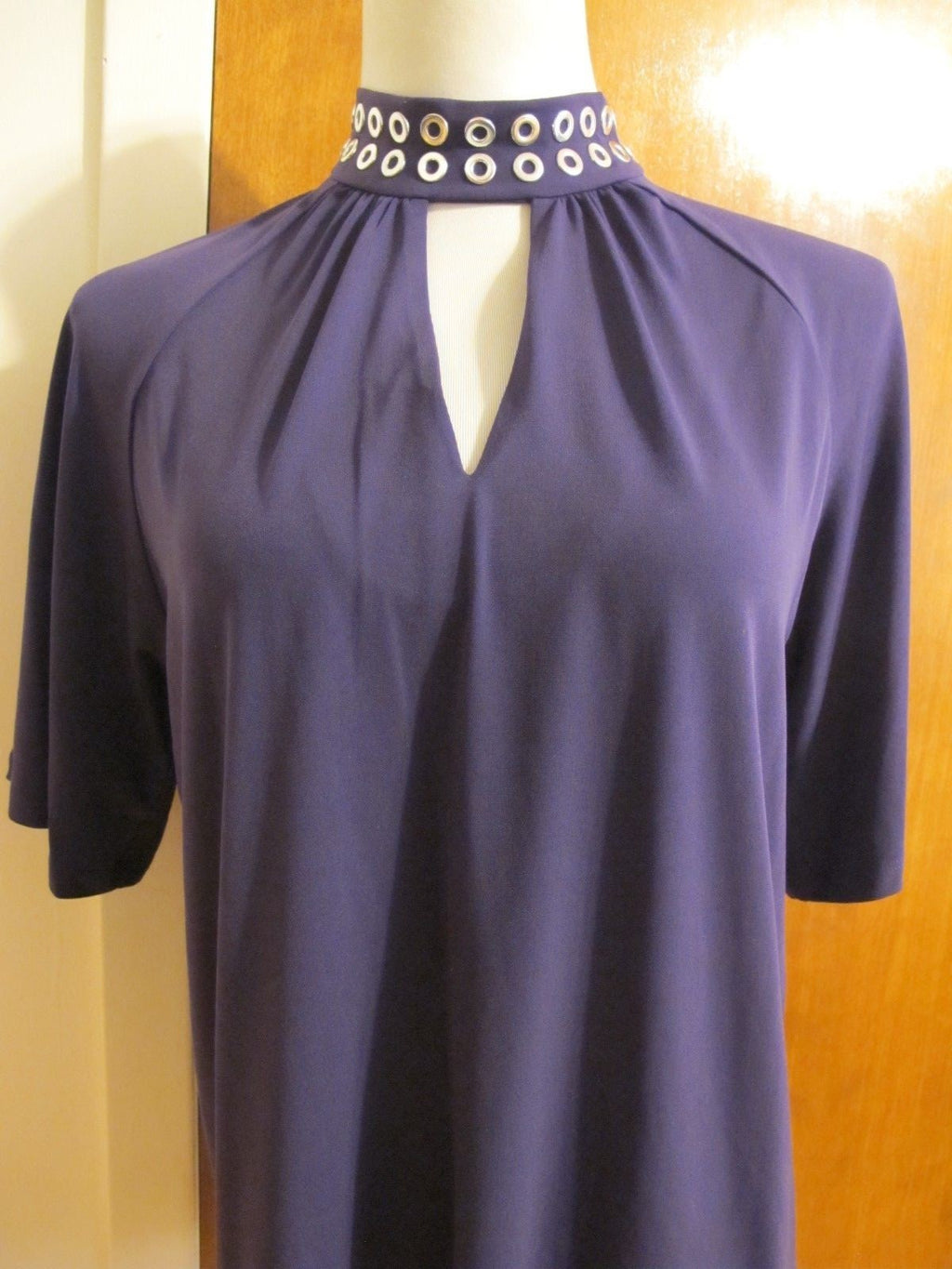 Michael Kors women’s purple detailed top size Medium New