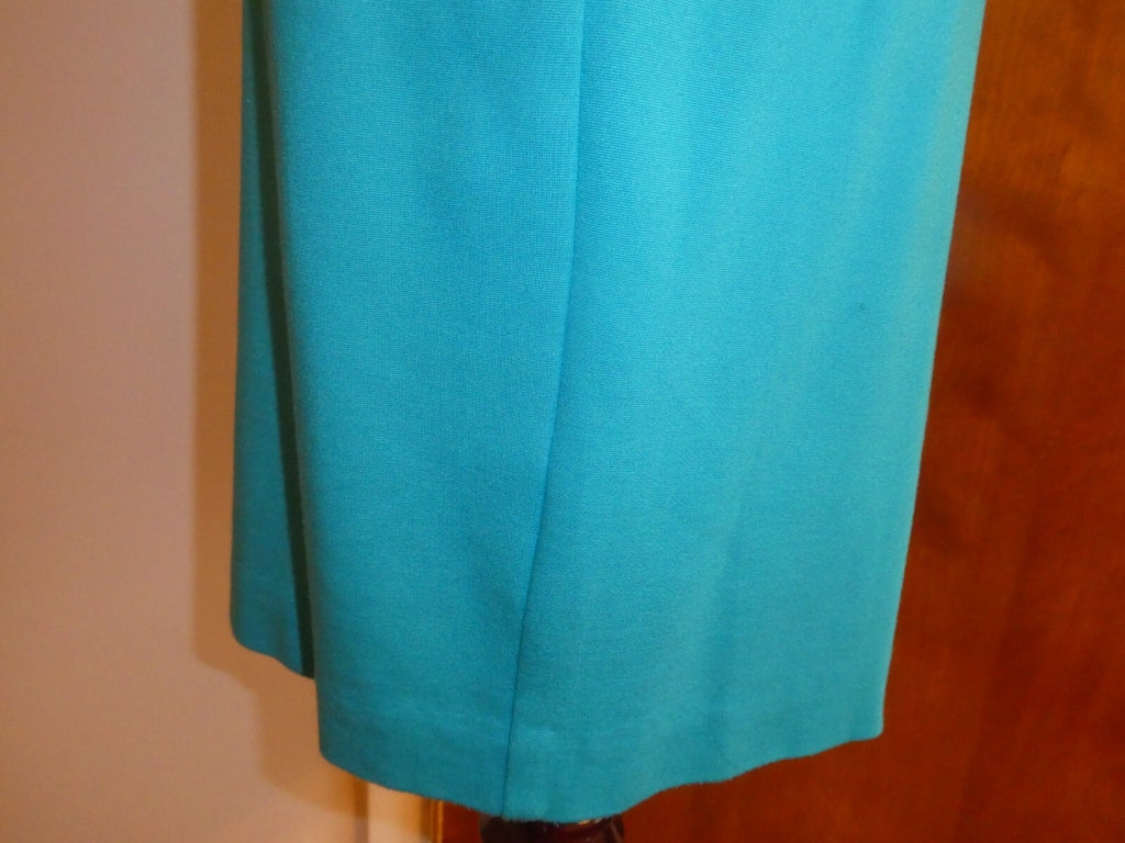 Trina Turk Women Lined Turquoise Teal Gorgeous Dress Size 2