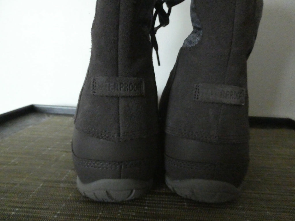 The North Face authentically women's gray waterproof boot  7