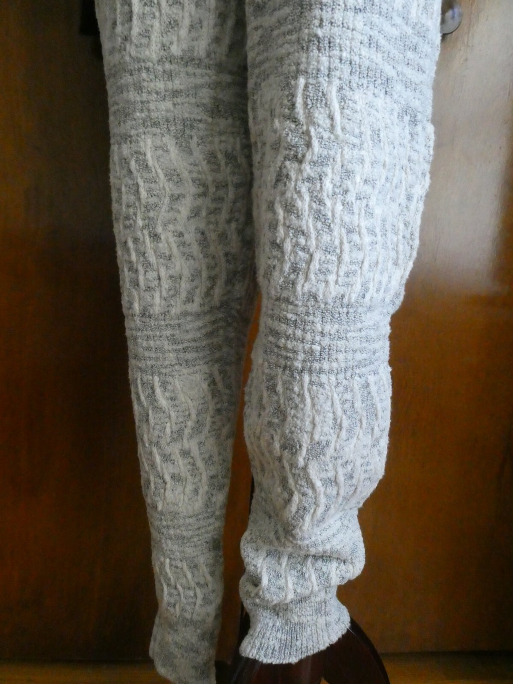 Free People Women's Ivory Comb Jogger Pants 