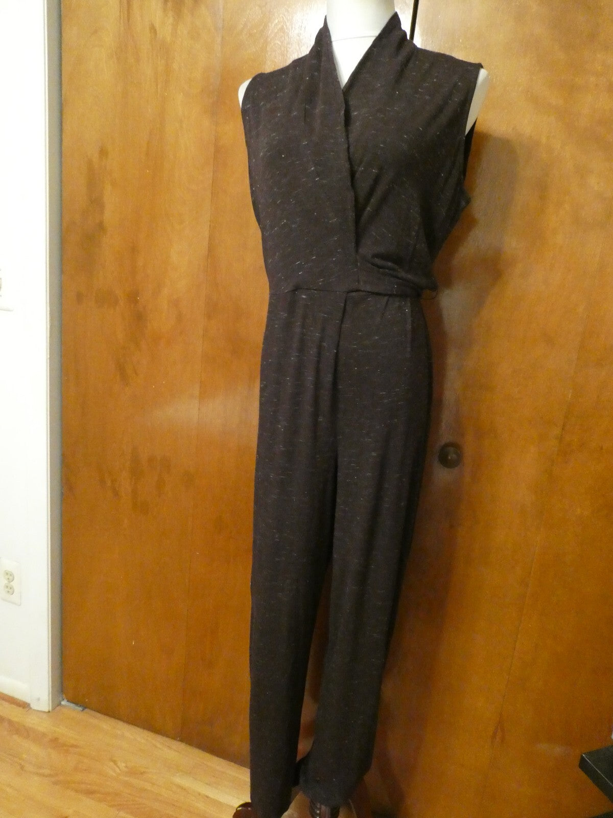 Anthropologie DOLAN LEFT COAST Anchorage Summer Jumpsuit Plum Medium 