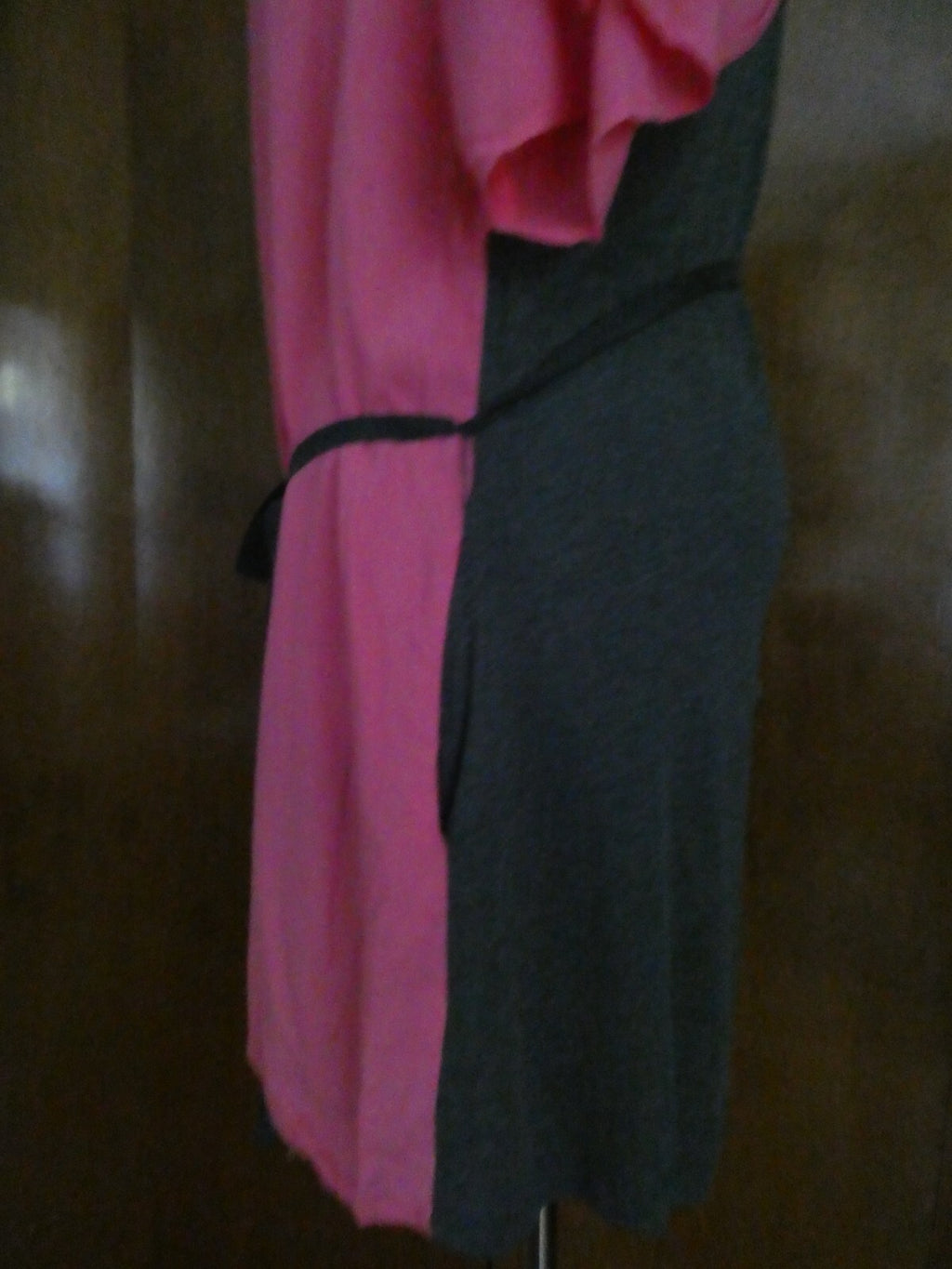 Ella Moss women’s pink/gray stylish soft cotton/modal long top size Medium