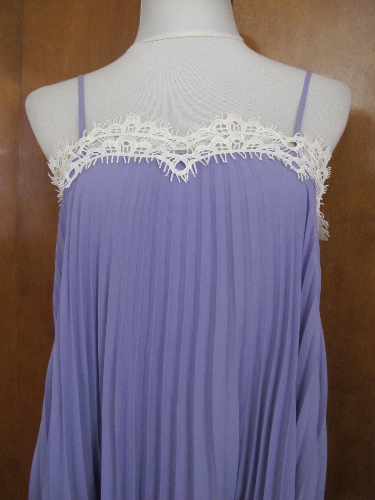 Anthropologie women’s purple A-line chemise medium 