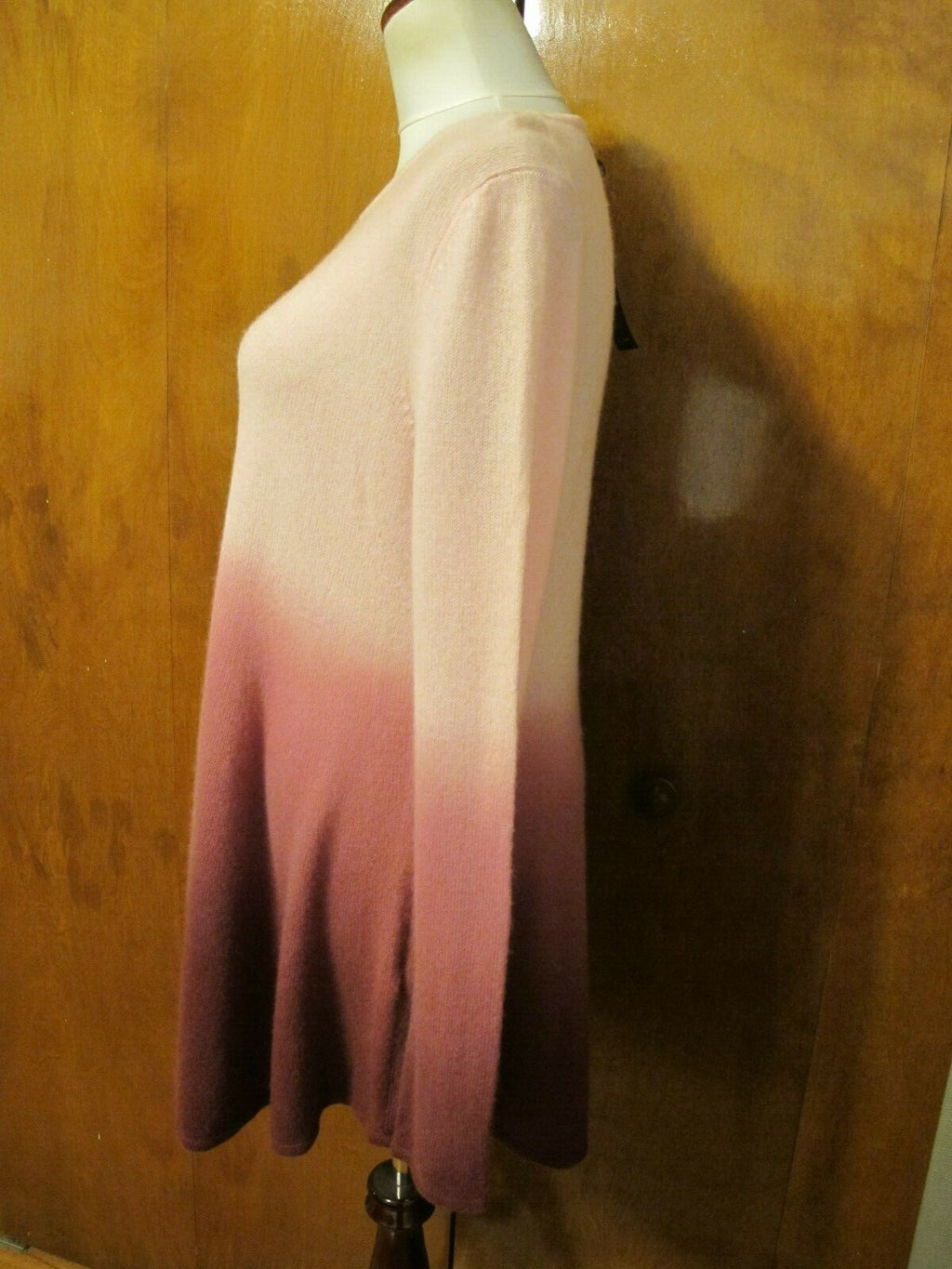 Lord &Taylor Women's multi color cashmere sweater XL