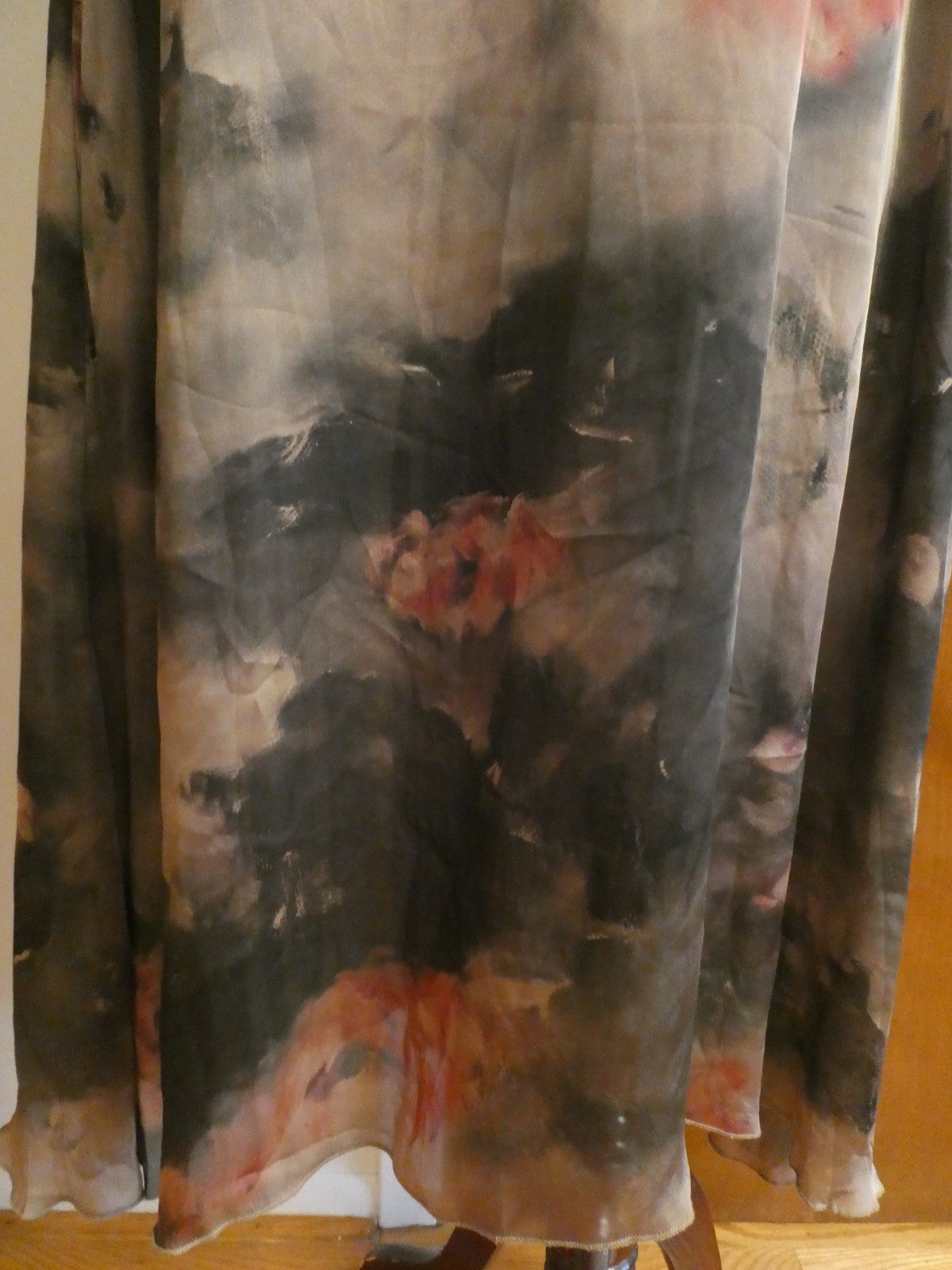 Hanyibushe Women Midi Multicolor Detailed Dress Size 8 (Can fit size 10)