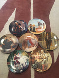 Knowles collection plates number 24057A,07,702J,19836A,28,573A,T8390,I5503,1212B