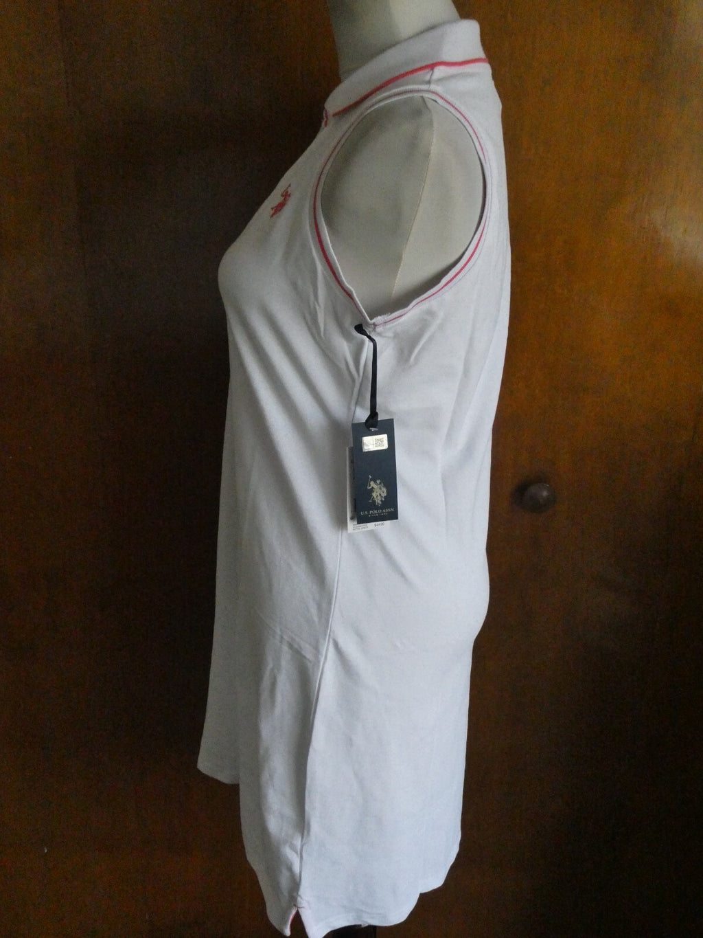 US POLO ASSN Women’s White USPA Sport Athletic Workout Dress Size Small
