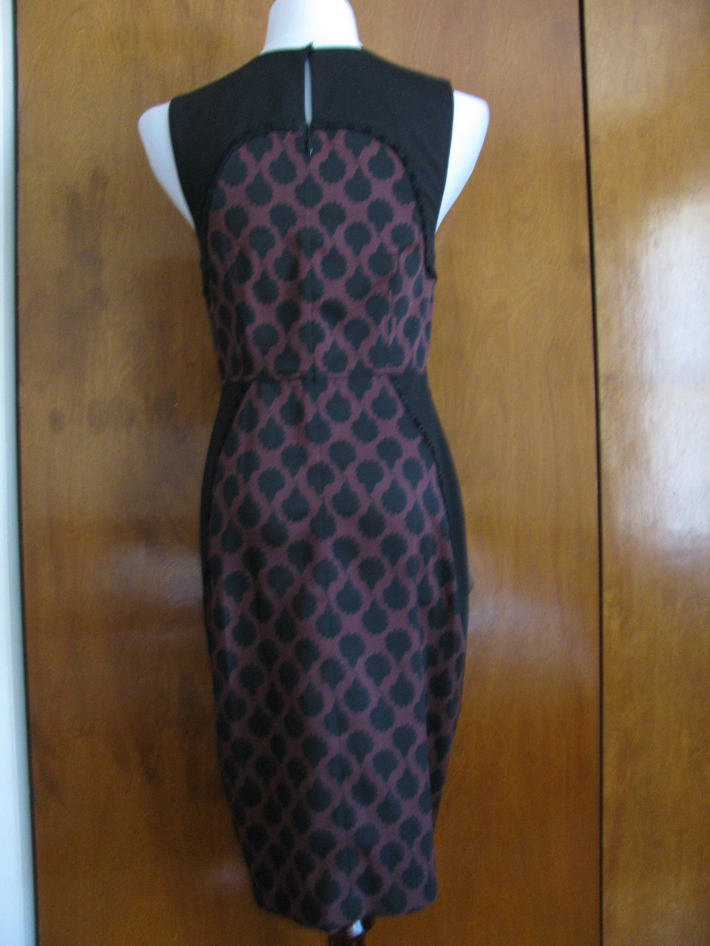 Rachel Roy Women's Red Currant Black Dress New