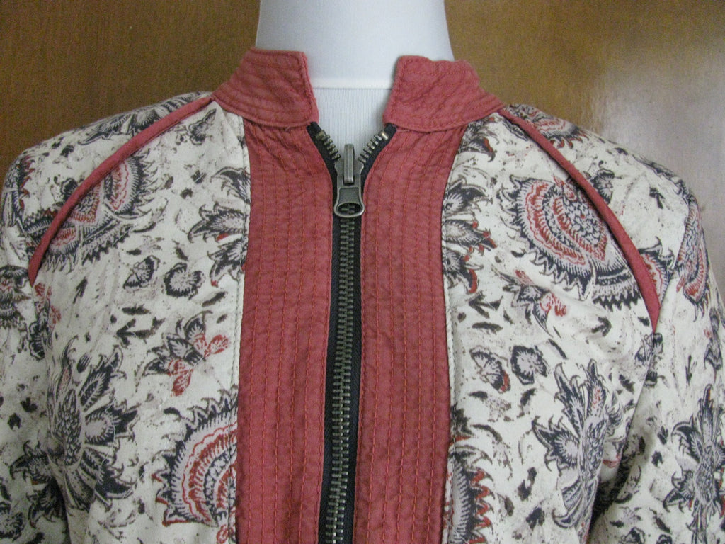 Free People Women's Reversible Denim Jacket Coat XSmall 