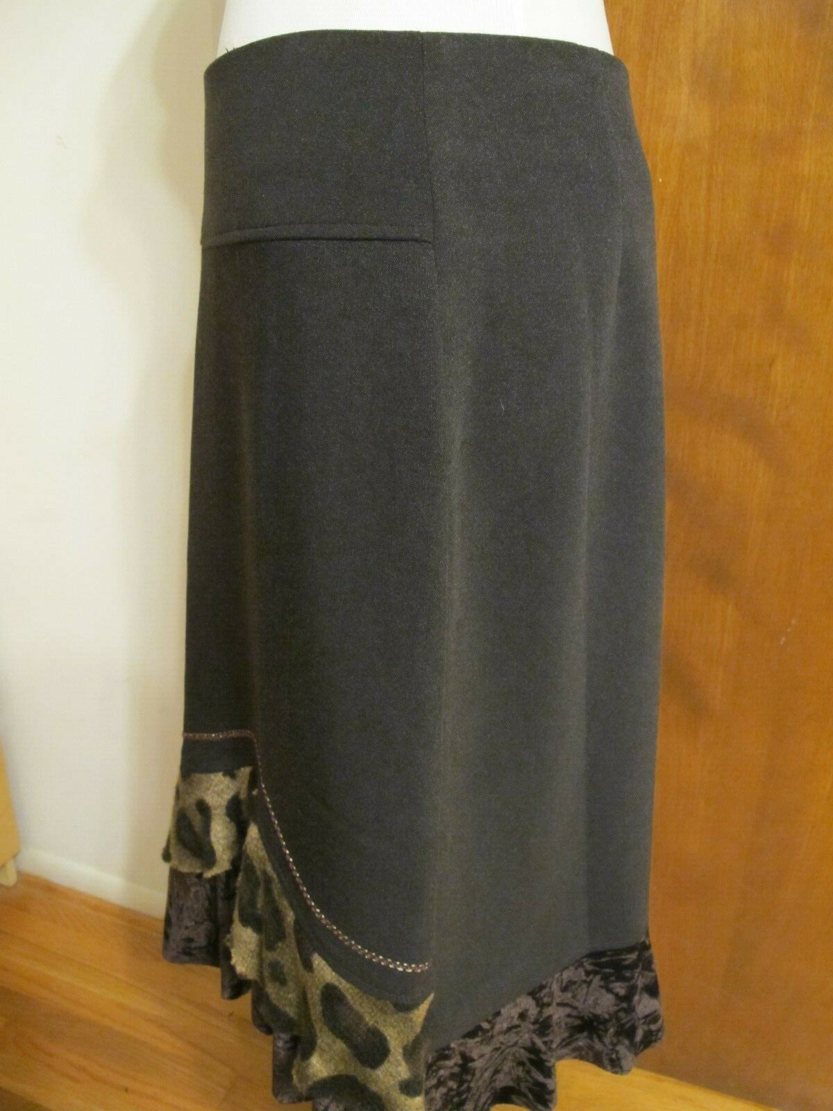 Forwear women's brown stylish lined skirt size 8