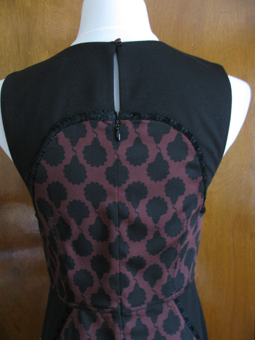 Rachel Roy Women's Red Currant Black Dress New