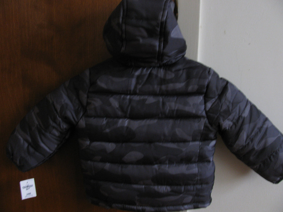 OshKosh Gray Camo Boys  Jacket Coat New