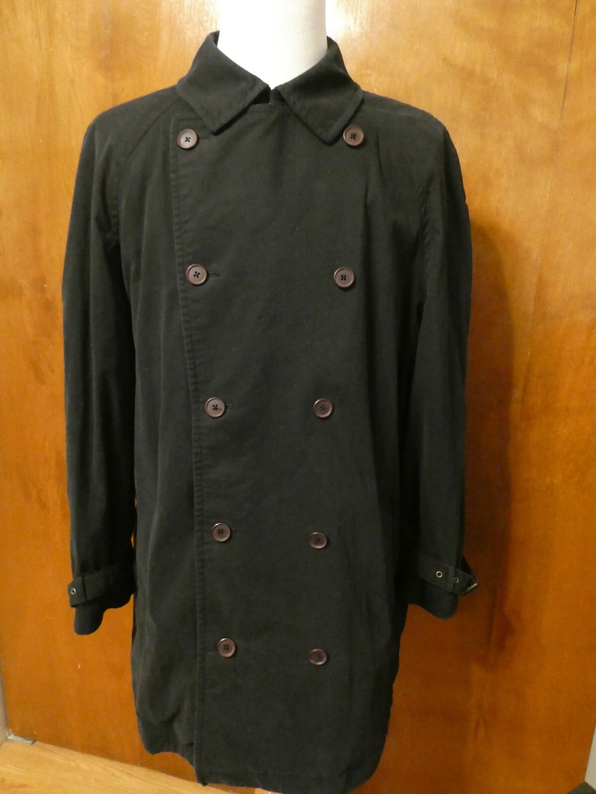 Tasso Ella Men's Cotton Black Coat Jacket Size XXL