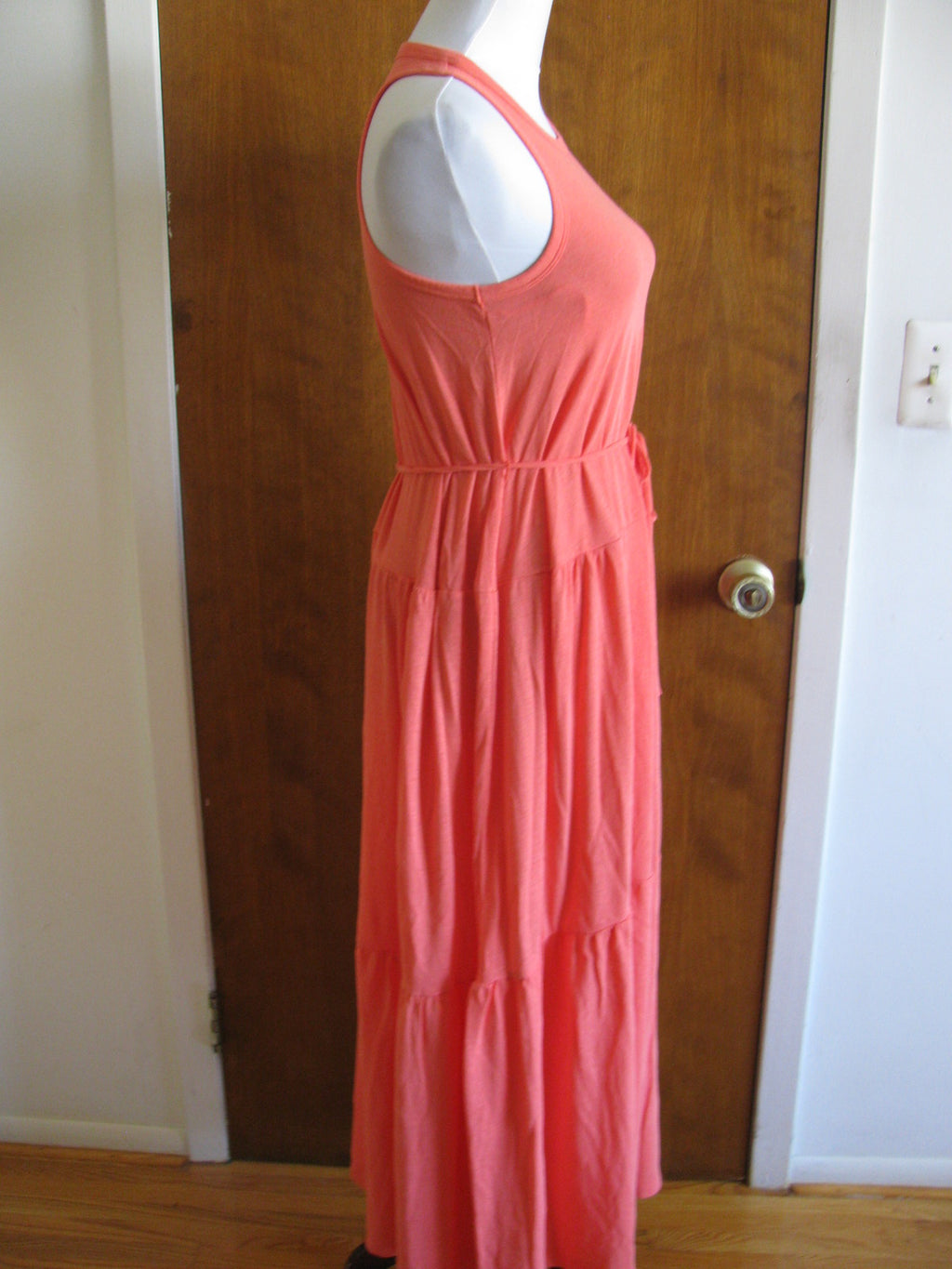 Gap Women's Orange Summer Maxi Dress Size XSmall New