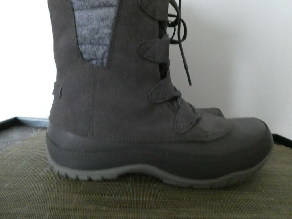 The North Face authentically women's gray waterproof boot  7