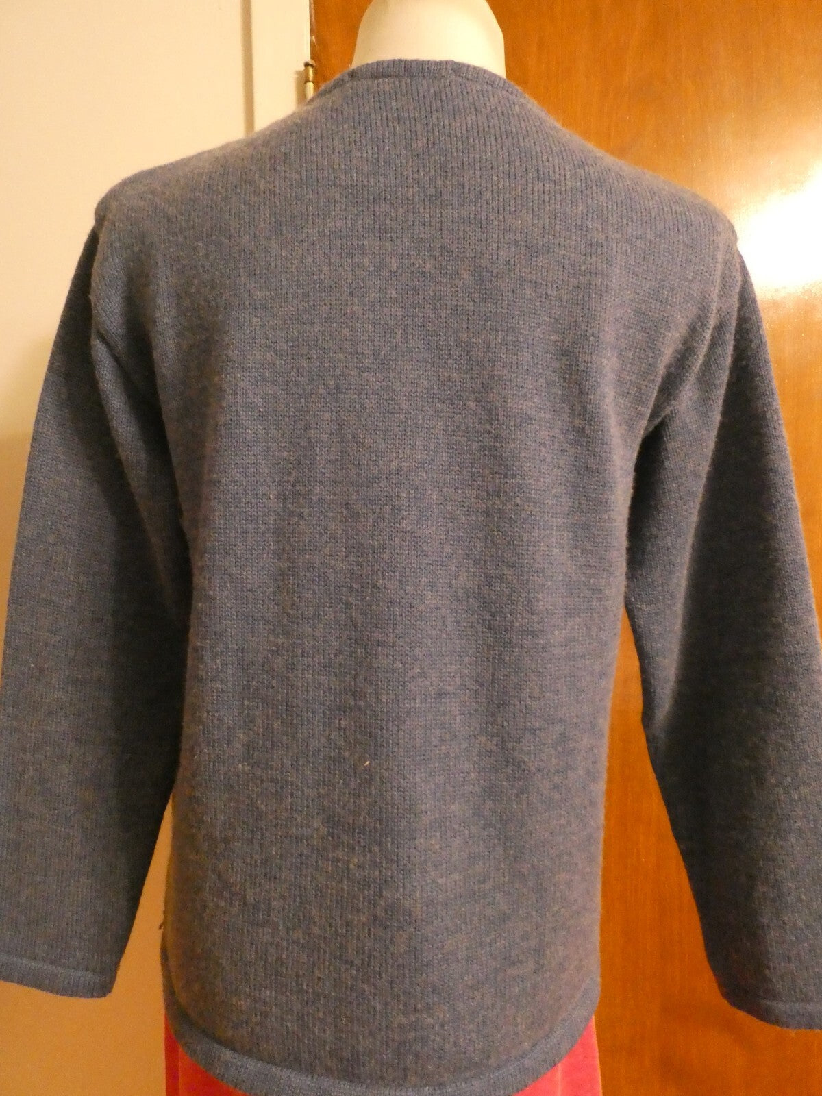 Aceka  women's dusty blue sweater size PM preowned