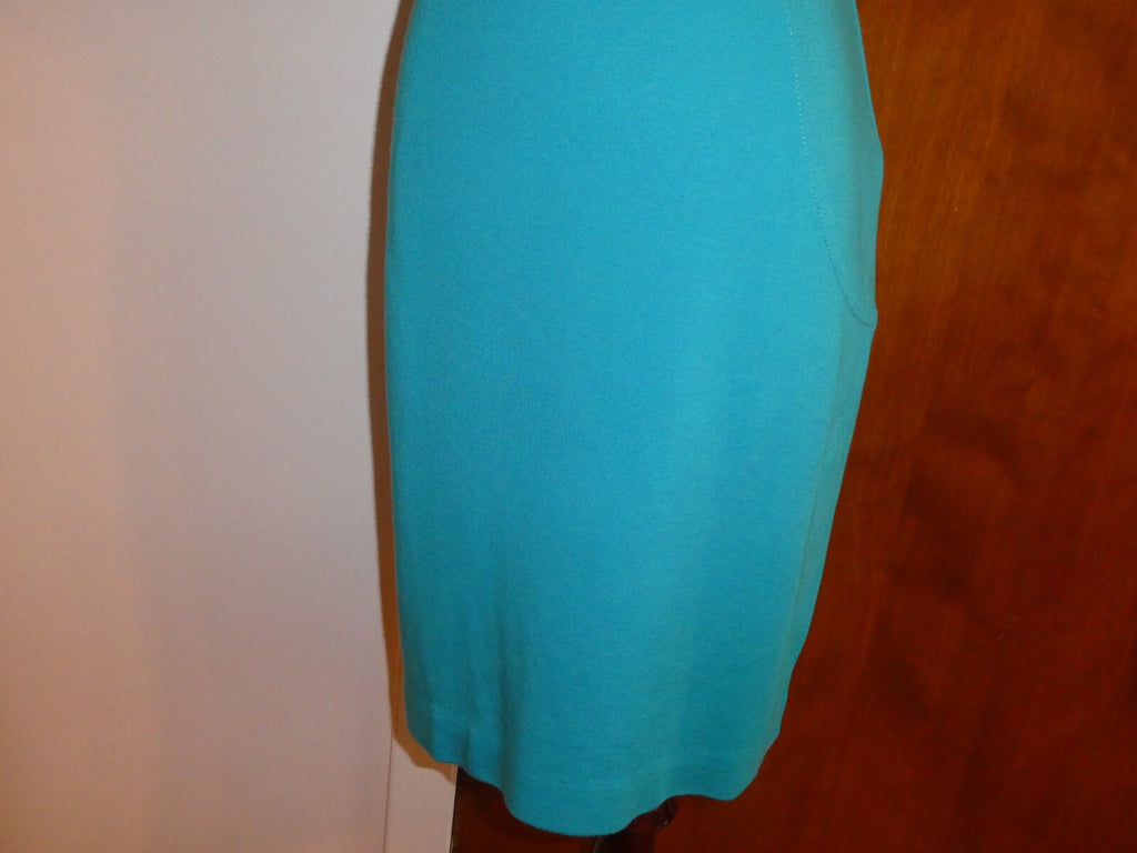 Trina Turk Women Lined Turquoise Teal Gorgeous Dress Size 2