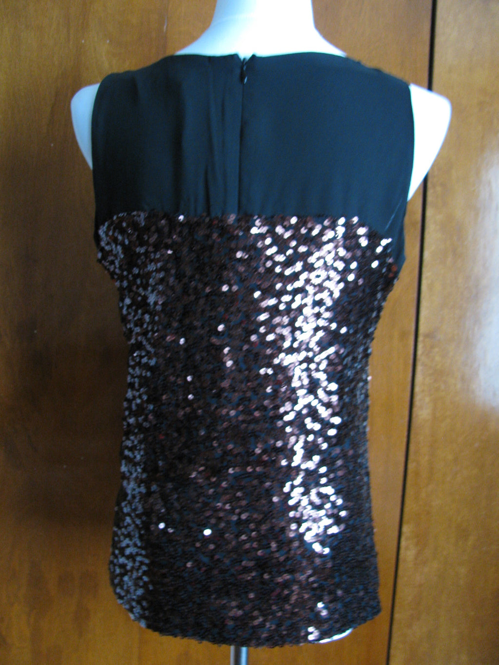 Michael Kors women's black evening top 8 
