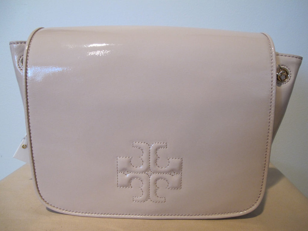 Tory Burch Leather Pink Shoulder Bag 