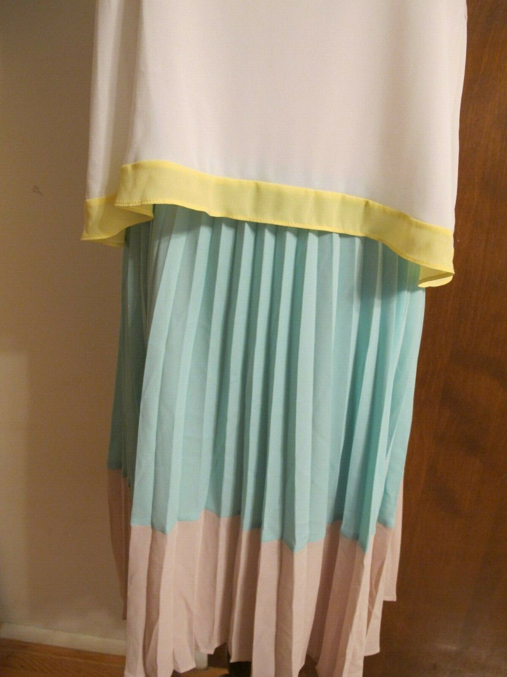  Anthropologie Maeve women’s multi color lined evening dress size 12
