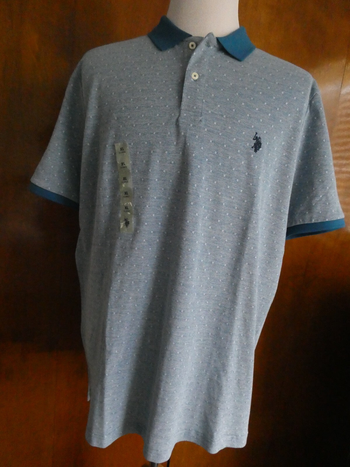 U.S. Polo Assn. Men's Blue Shirt Size XL New w/tags