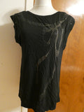 Juicy Couture Women's Black Detailed Top Large 