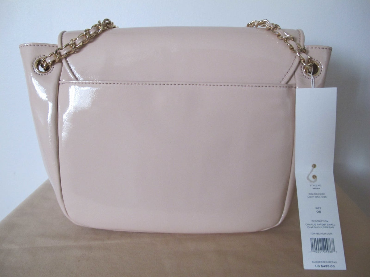 Tory Burch Leather Pink Shoulder Bag 