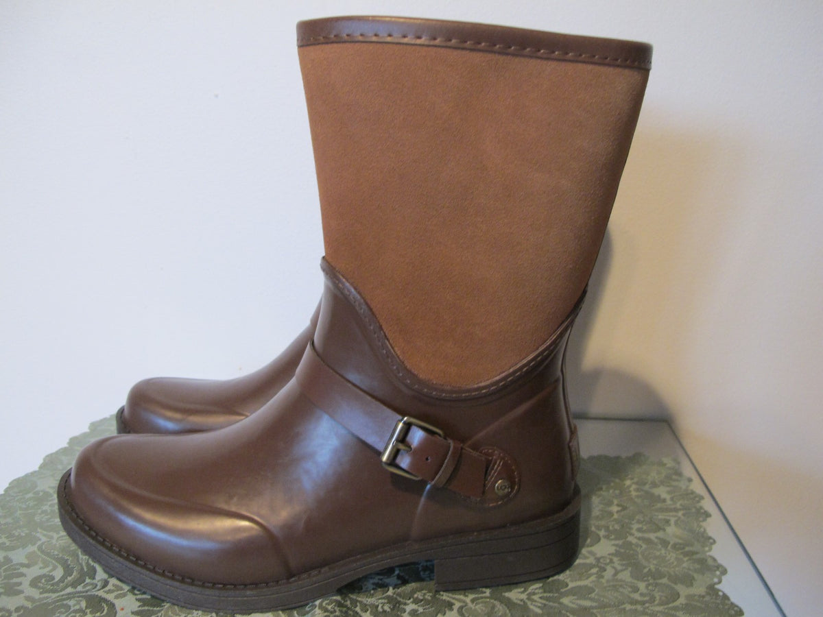 UGG Australia women's brown waterproof round toe New boots 