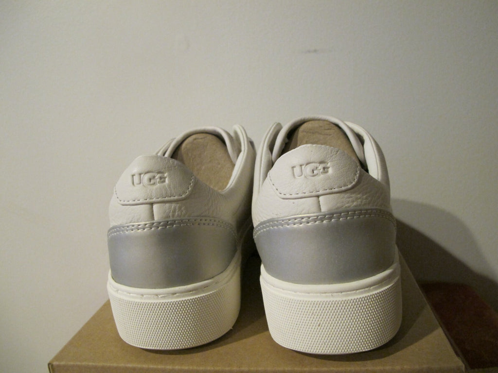 UGG Australia Neri Women's White Leather Fashion Sneaker Size 8 Style# 1106621