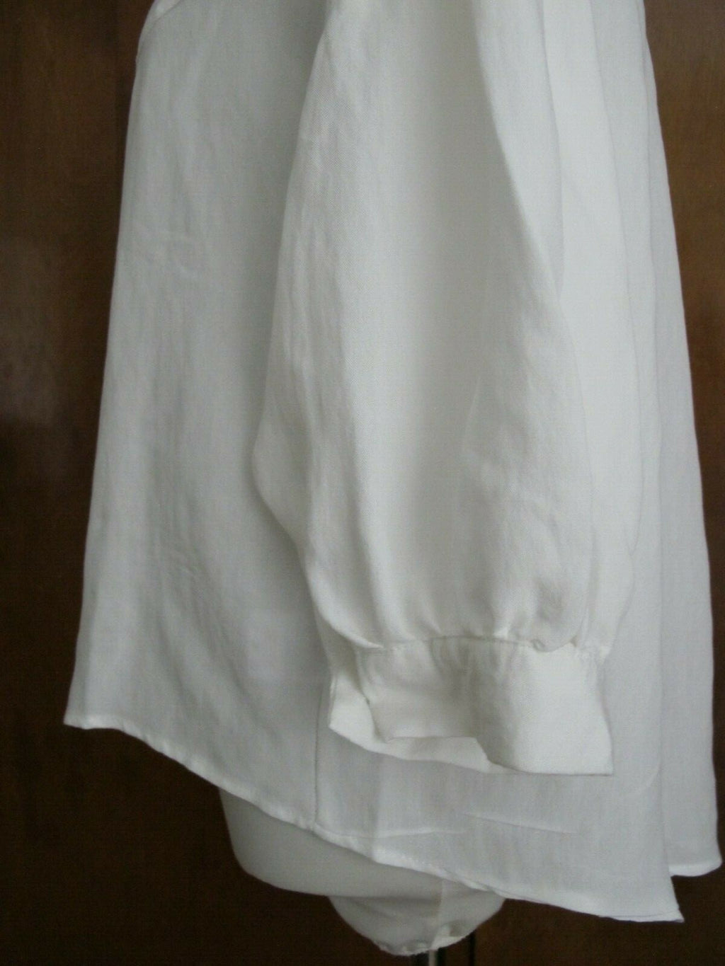 L&Z women's white size Large top blouse