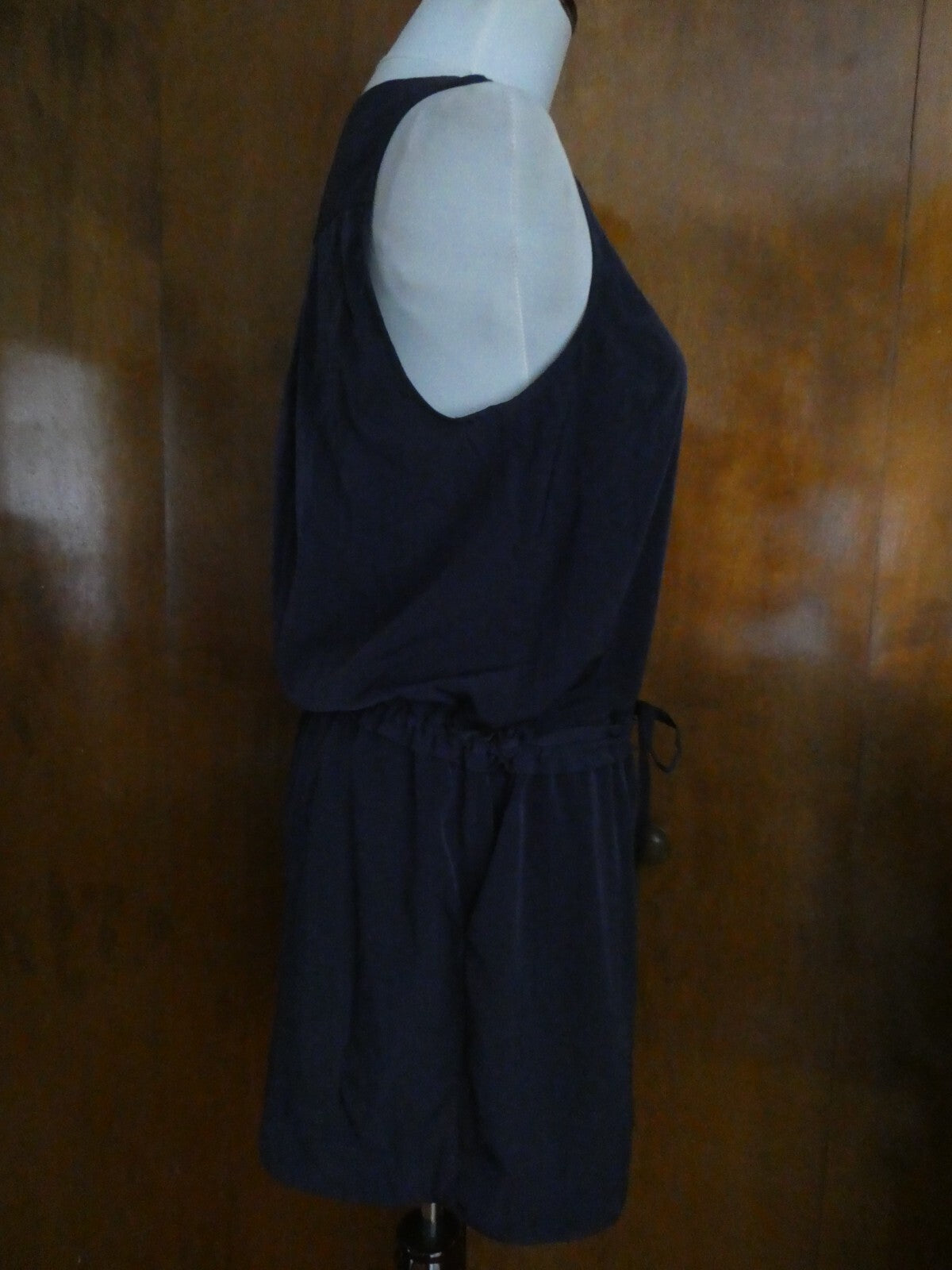 A|X Armani Exchange Women’s Navy Tie Romper Jumpsuit Size 6, 12, 14